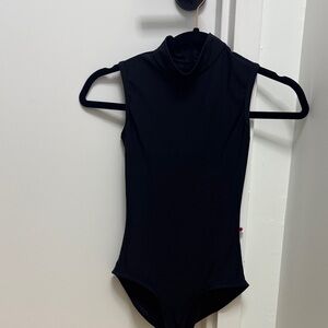 Yumiko Black Leotard